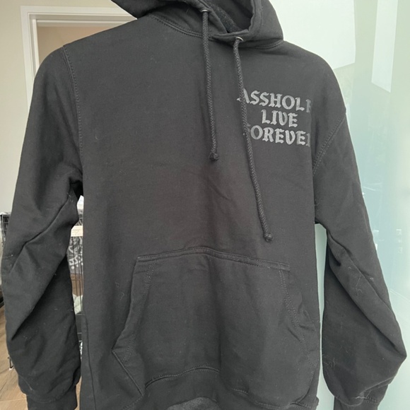 Assholes live forever blackout hoodie - Picture 2 of 3